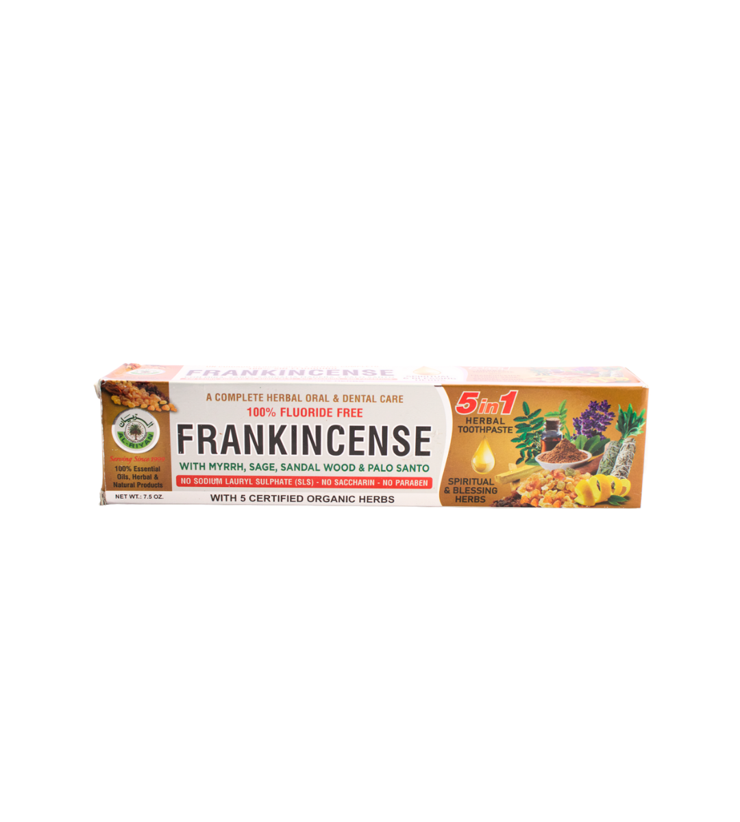 ALRIYAN's Frankincense Herbal Toothpaste (7.5oz)
